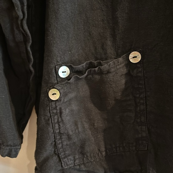 Match Point Los Angeles Linen top - Picture 2 of 4